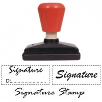 Dura Signature Stamps